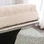 Fauteuil inclinable à une place en lin beige doux pour la détente à la maison, de style moderne pour le salon, la chambre à coucher-1596024222