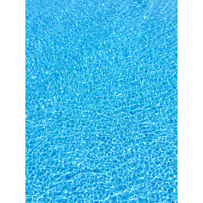 " Ripples In Blue Water Pool, Reflected Light, Wider, Mosaic, Tiles "