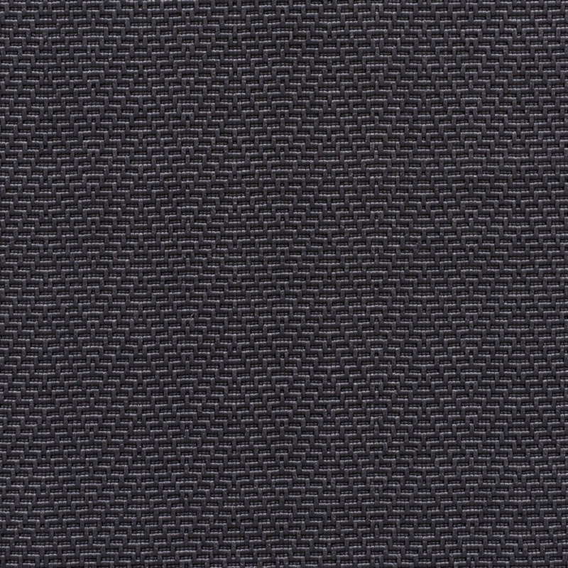 Raffia Herringbone Fabric, Black/Gray