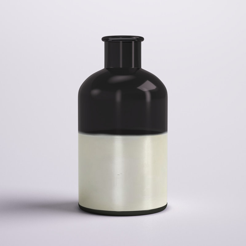 Bouteille en verre 8 po Gavray, Noir