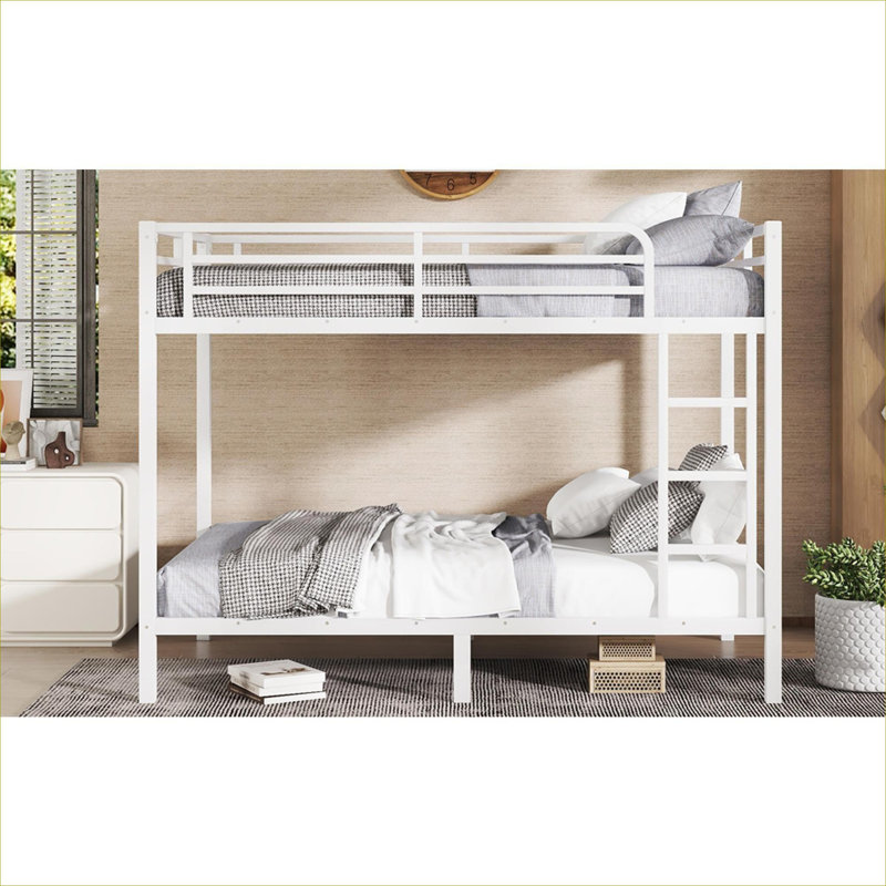 Lit superposé classique en métal Classic XL sur lit superposé, aucun sommier nécessaire pour les adolescents et les adultes