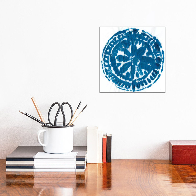 Indigo Dye VI by Aimee Wilson - Wrapped Canvas Print, 30.48 cm H x 30.48 cm W
