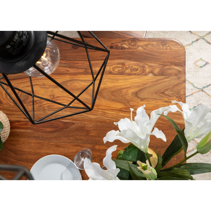 Toronto Solid Wood Dining Table, H76 x L200 x W100cm