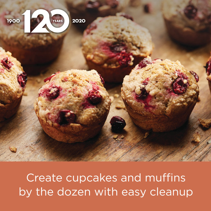 Non-Stick 12-Cup Round Muffin Pan