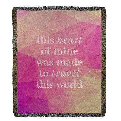 Hand Woven Throw Blanket