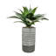 Agave artificiel 21 po en pot