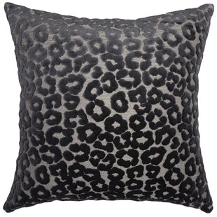 Leaping Cheetah Neutral Dune Throw Pillow