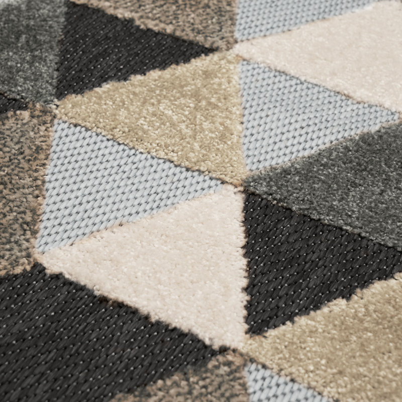 Imboden Geometric Indoor / Outdoor Area Rug, Rectangle 120cm x 170cm