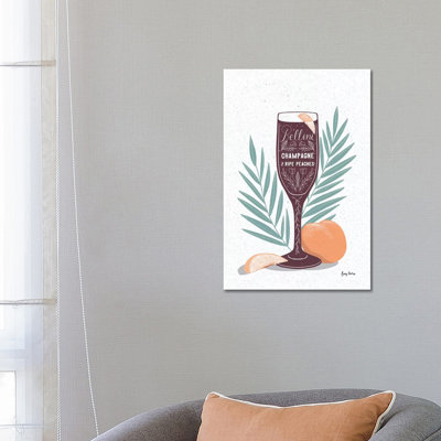 Fruity Cocktails I by Becky Thorns - Wrapped Canvas Print