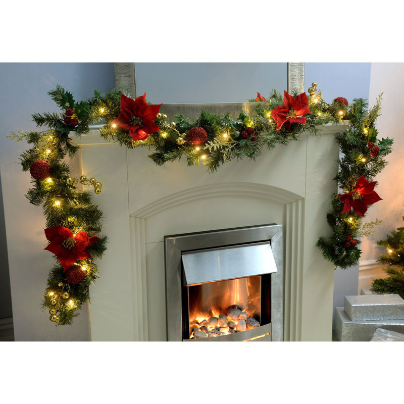 274cm Lighted Garland with Lights