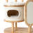 Modern and Simple Off-white Cat Climbing Frame