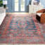 Tapis oriental bleu / rouille-1149149043