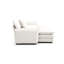 Canapé simple à assise profonde avec repose-pieds et coussin-289310282