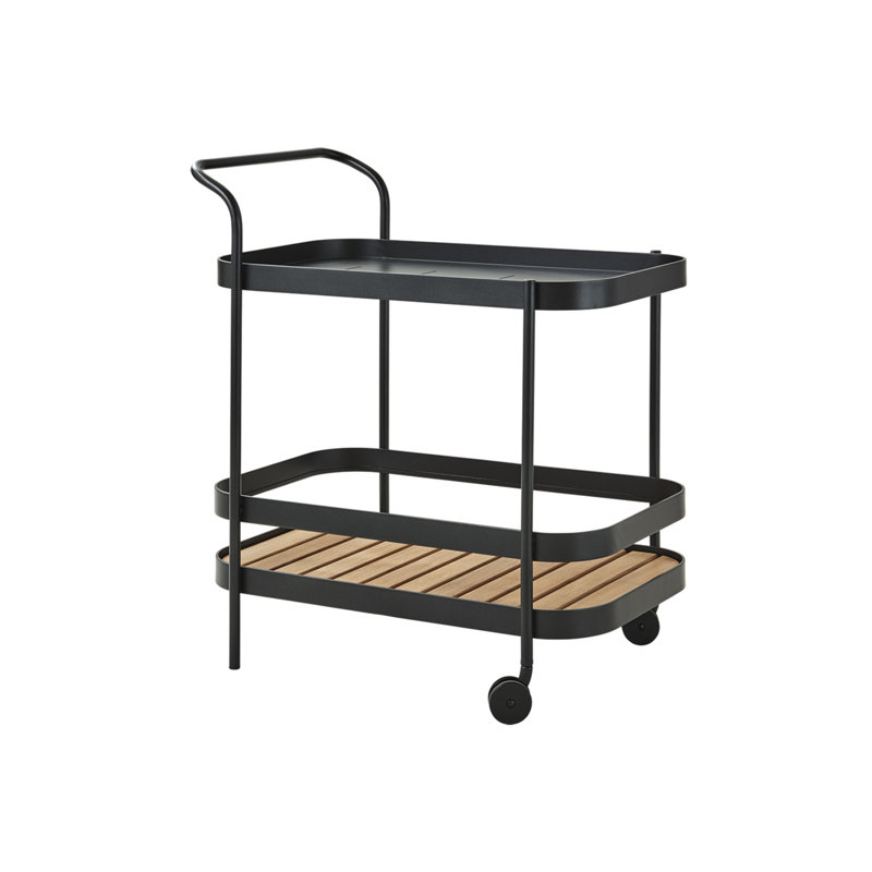 Roll Bar Cart, Lava Gray, Lava Gray