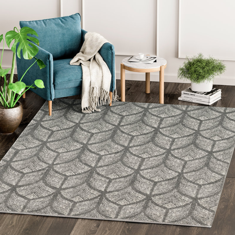 Magaret Abstract Indoor Rug, Rectangle 5' 3" x 7' 6"
