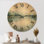 Très grande horloge murale en bois silencieuse Lakeside