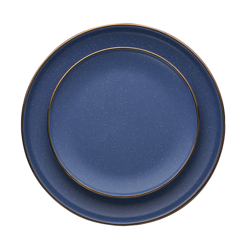 Service de table 16 pièces, service pour 4 Beaumont, Bleu