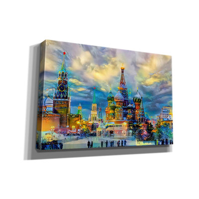 " Moscow Russia Saint Basil " by Pedro Gavidia