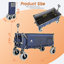 Chariot utilitaire pliable étendu