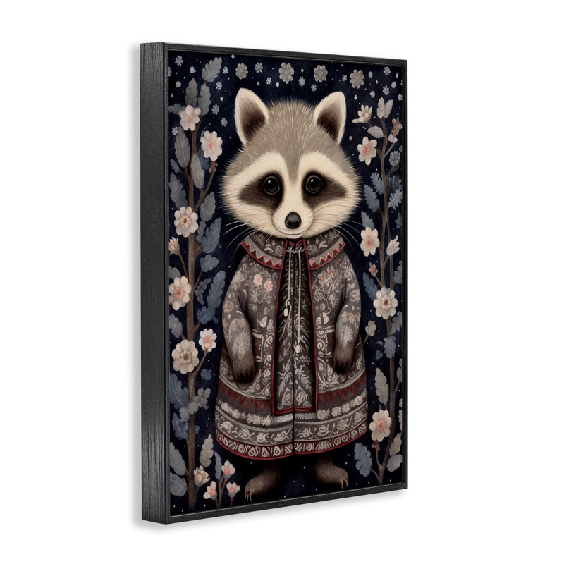 Art de giclée encadrée par Woodland, Giclée encadrée noir minuit, H 24 po x l 16 po