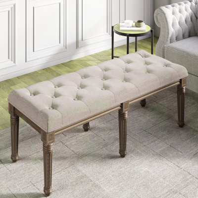 Tobie 131cm Wide Standard Ottoman