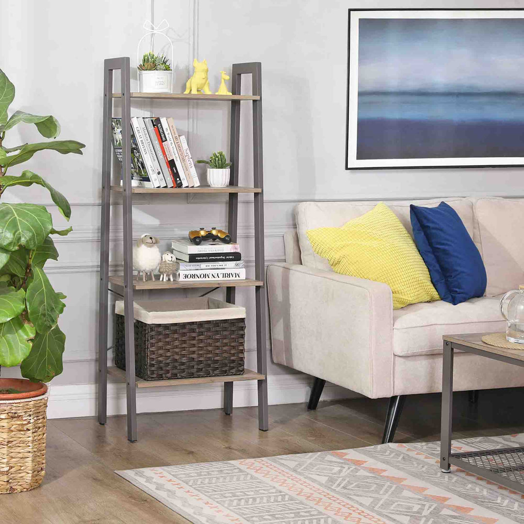 Sachso 137.5cm H x 56cm W Bookcase