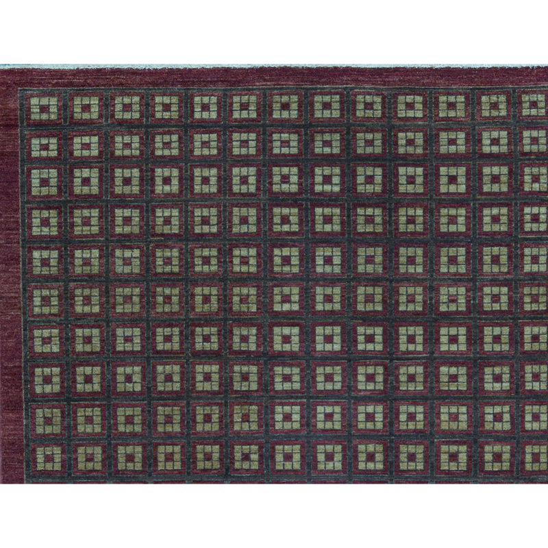 Gabbeh Wool Geometric Area Rug