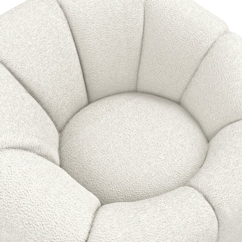 NAO SWIVEL CHAIR, Ivory