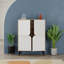 Purtee 4 - Door Square Accent Cabinet-826849733