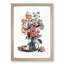 Vase of Assorted Flowers by Johan Teyler - Picture Frame Painting Print-55605126-55605127