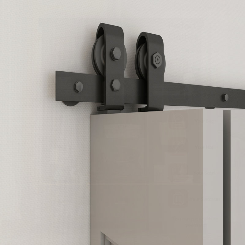 Porte pliante en panneau de fibres à densité moyenne à 6 panneaux et 6 panneaux de fibres à densité moyenne avec installation facile