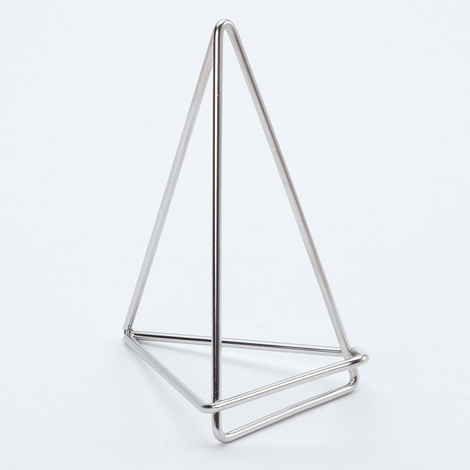 Accessoire de buffet américain, Argenté, H 3,8 po x l 1,9 po x P 3,25 po