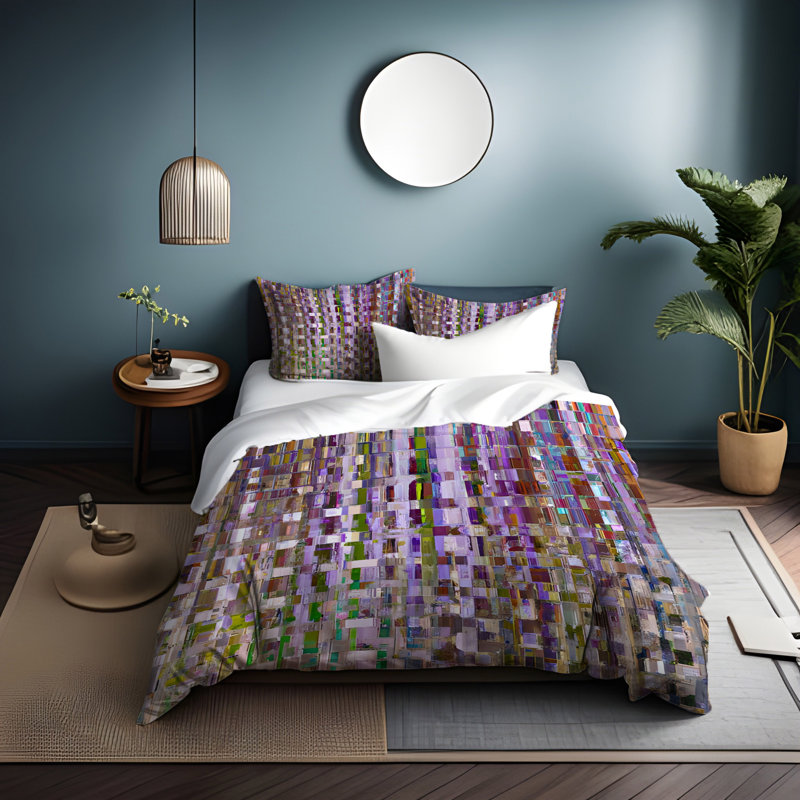 Polyester Duvet Cover, Queen Duvet Cover + 2 Queen Shams