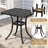 Patio Side Table Cast Aluminum End Table