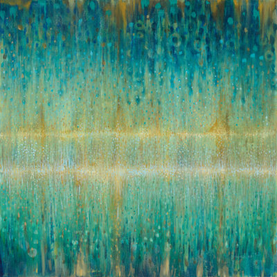 Panneau de pluie abstrait I