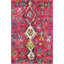 Tapis à motif géométrique rouge Sierra-40277189