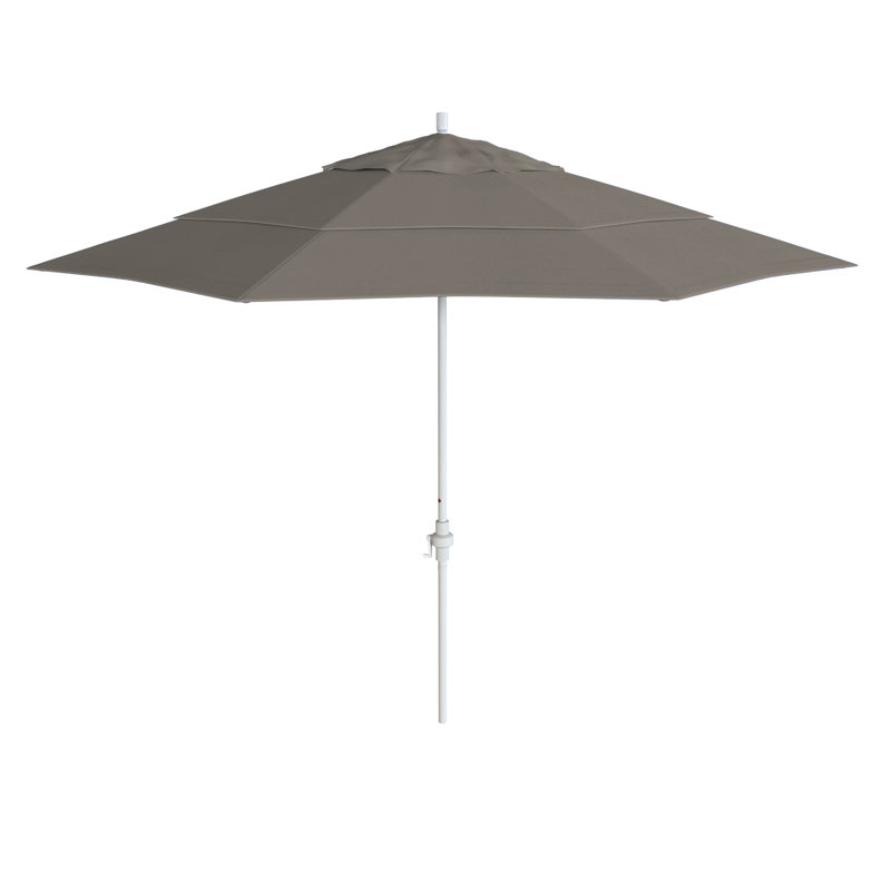 Parasol de marché Habiki de 132 po, Taupe - Pacifica