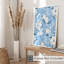 «Floral Winter Blue Flowers», reproduction d'art non encadrée-1842152635