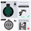 KES Bathroom Towel Hook Robe Hook Shower Kitchen Wall Mount SUS 304 Stainless Steel Matt Black