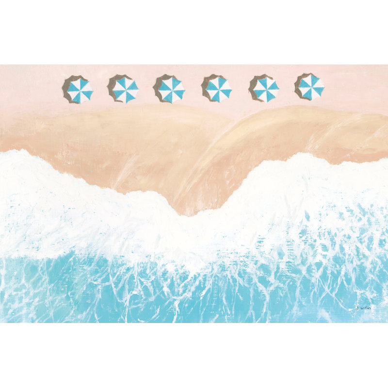 Sky Seaview II by James Wiens - Wrapped Canvas Painting, 30cm H x 46cm W