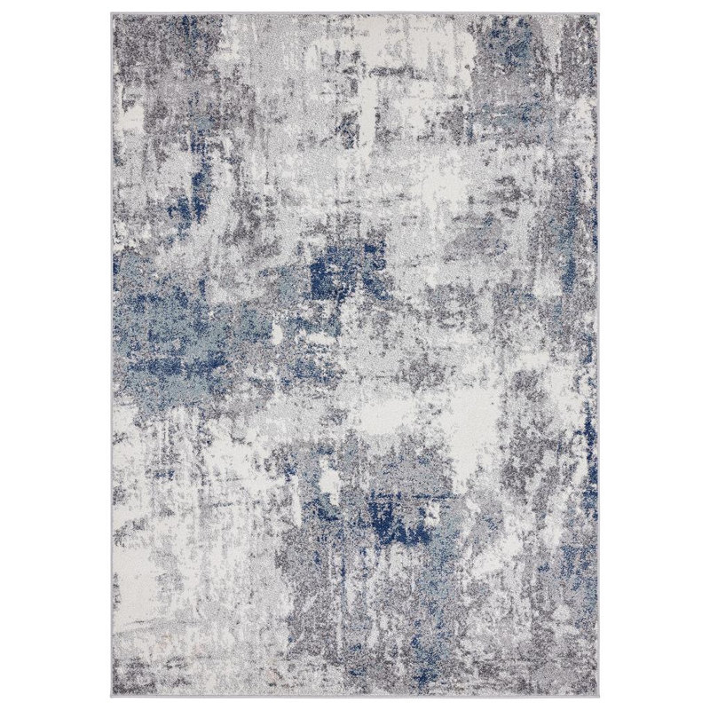 Abstract Indoor Rug, Rectangle 8' x 10'