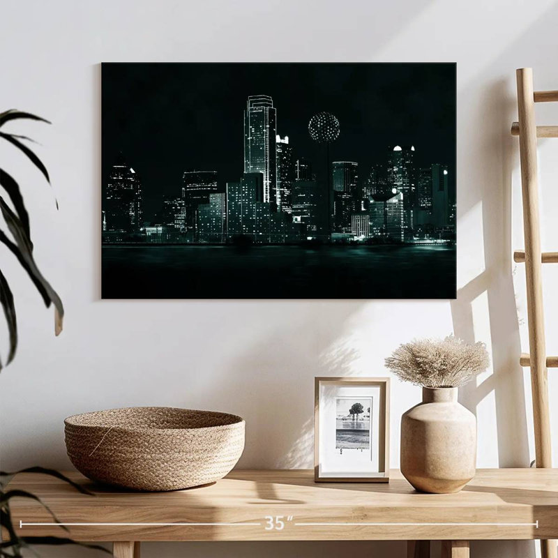 " Dallas Canvas Print ", 16" H x 24" W x 1.25" D