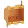 Inlight 2-Gang Electrical Outlet Box, 3 Packs, 25 Cubic Inch Junction Box, Old Work Box, UL Listed