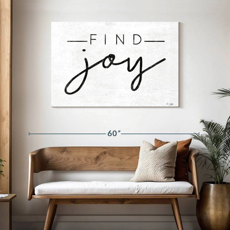 Tergel Find Joy, 30" H x 45" W