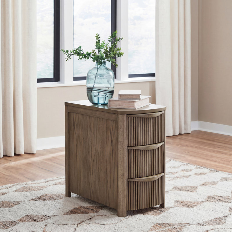Table de bout Camdill, Brun