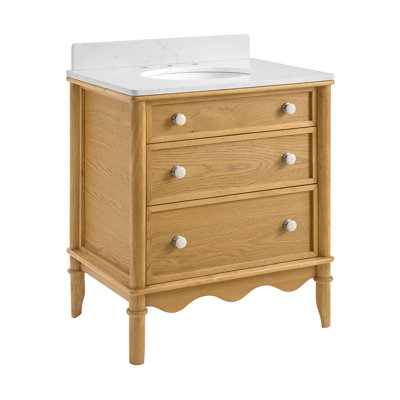 Juliette 30" Vanity in Natural Enhanced Oak