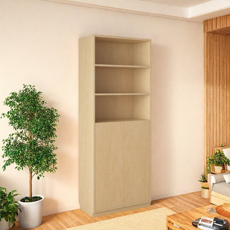 Vitaliano, (3 tablettes) H 78,7 po x l 31,4 po x P 15,7 po, Burlywood