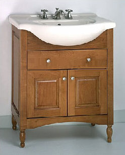 Base de meuble-lavabo simple Simpkins seulement, Blanc, 31 po