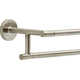 Trinsic 24 in. Double Wall Mount Towel Bar Bath Hardware Accessory