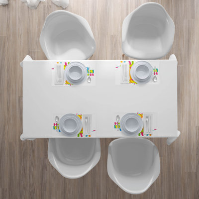 Polyester Kids Rectangle Placemat